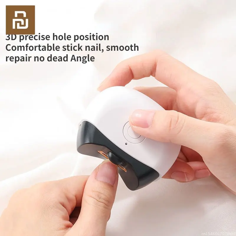 

Youpin Electric Automatic Nail Clippers with Light Trimmer Nail Cutter Manicure for Child Adult Care Scissors Body Tool for Home
