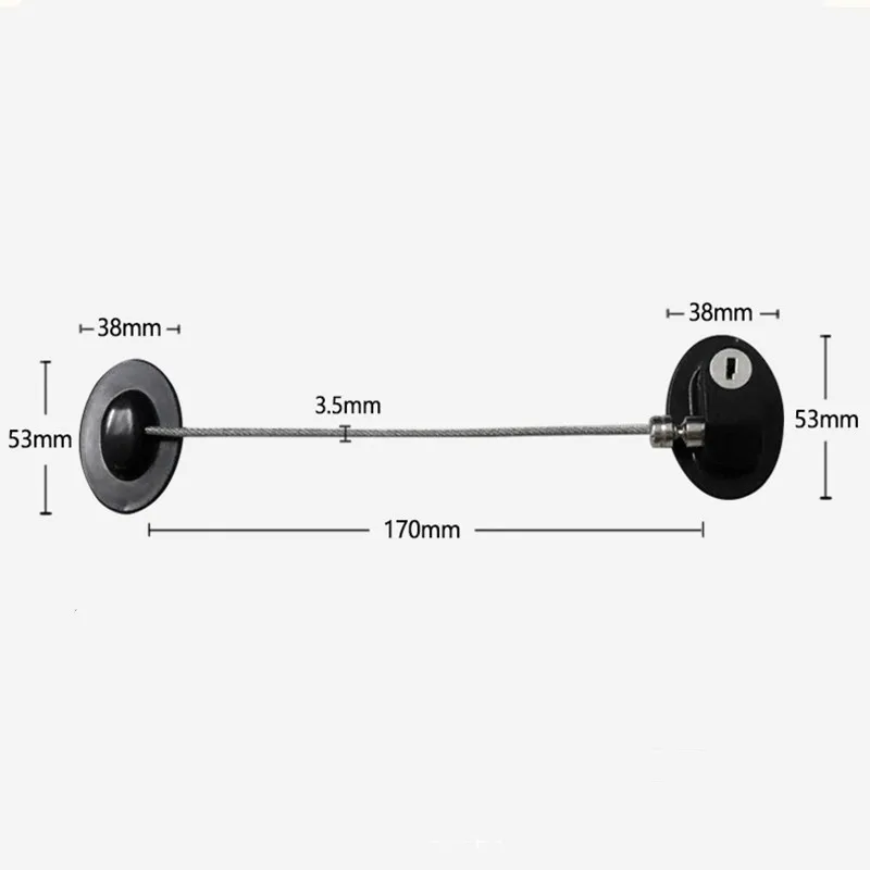 Child Safety lock Children's window refrigerator limiter to prevent children from falling Window lock Baby safety protector child lock safety lock