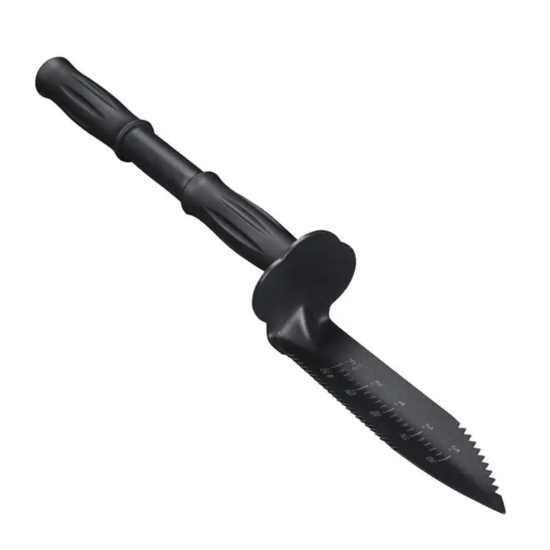 

Metal Detector Digging Tool Serrated Edge Digger With Sheath Stainless Steel Garden Shovel Knife Extended Handle Camping Supply