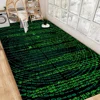 Binary Code The Matrix Program Chart Hallway Carpet Washable Non-Slip Living Room Sofa Chairs Area Mat Kitchen Doormat Area Rug 2