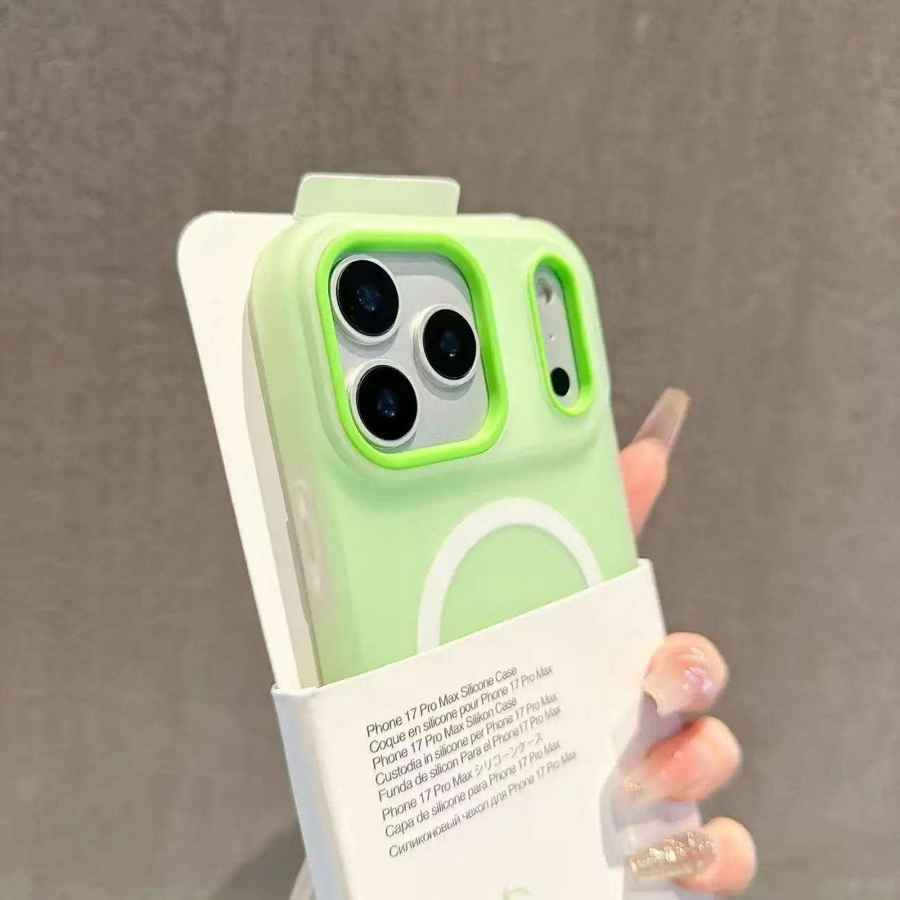 Vibrant Candy Color 2-in-1 Magnetic Case with Magsafe Wireless Charging Compatibility - Matte Finish