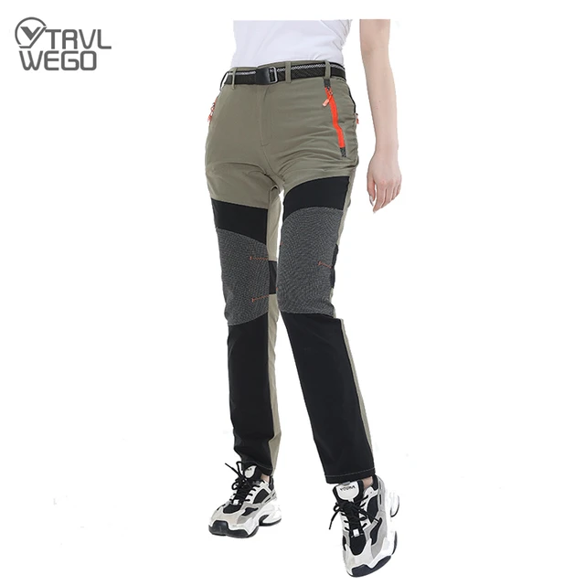 Quick Dry Outdoor Pants Women Windproof Trekking Hiking Pants Spring Summer  Camping Climbing Fishing Sports Trousers Female