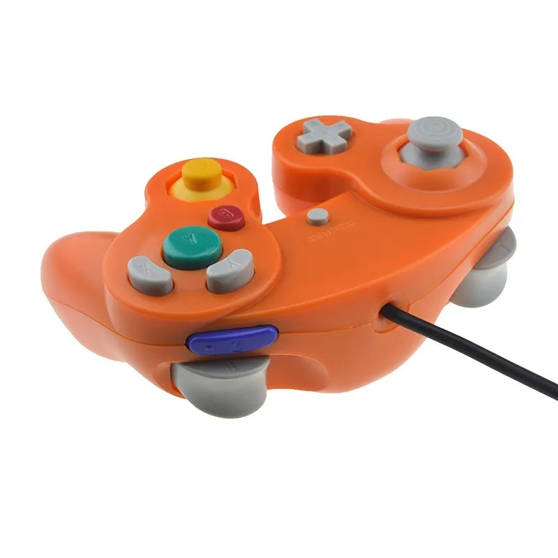 For Gamecube Controller USB Wired Handheld Joystick Compatible Nintend For NGC GC Controle For MAC Computer PC Gamepad