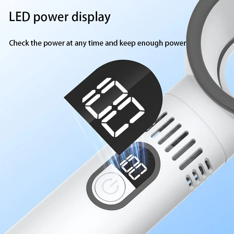 Portable Mini Bladeless Handheld USB Rechargeable Fan