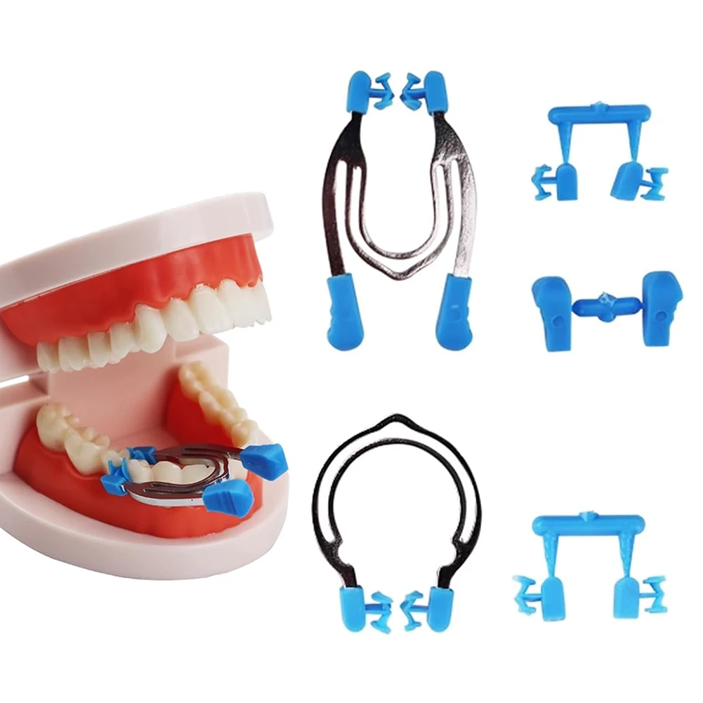 

Dental Matrix Ring Sectional Contoured Metal Spring Clip Teeth Replacement Dentist Matrix Ring Dentist Instrument Tools