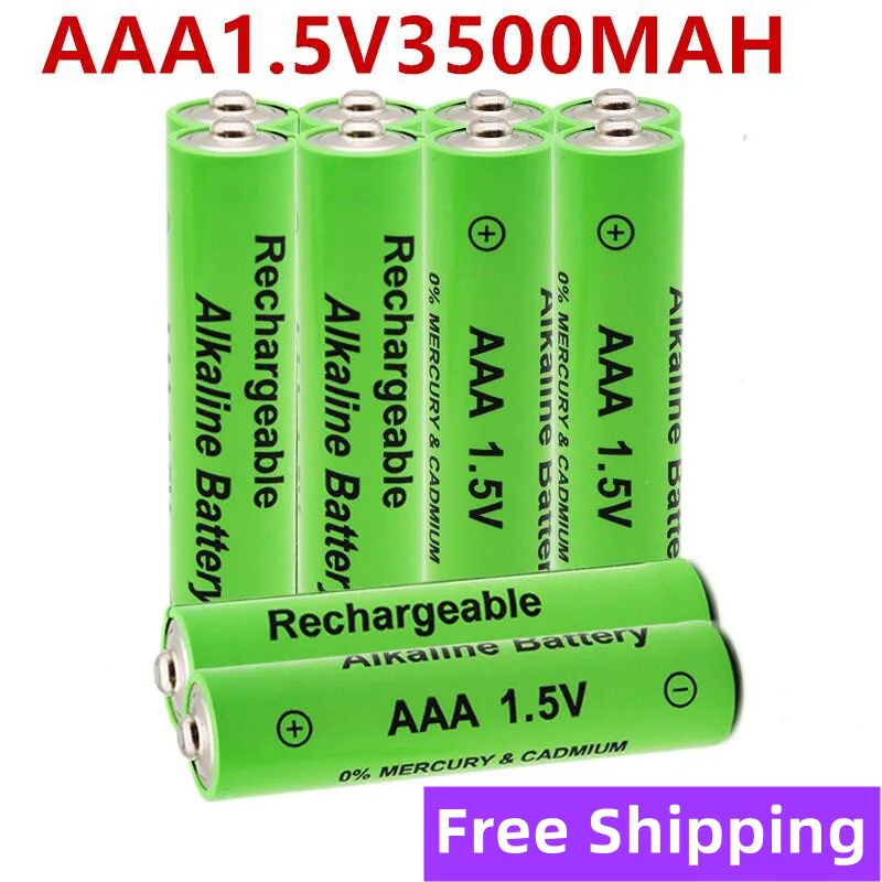 4 20pcs 1.5V AAA battery 3500mAh Rechargeable battery NI MH 1.5 V AAA battery for Clocks mice