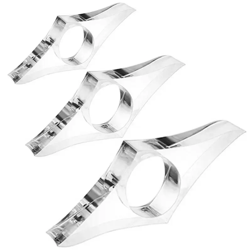 

Акриловая закладка для чтения большим пальцем, прозрачная для любителей книг, учителей, студентов, различные размеры, Прямая