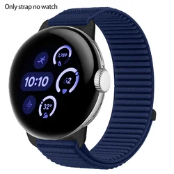Nylon Loop Sport Strap - Comfortable Braided Bracelet for Smartwatch (Dark blue)
