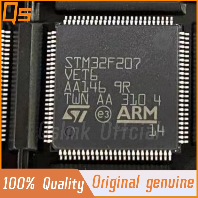 

New Original STM32F207VET6 STM32F207 LQFP100 Chip 32-Bit Microcontrolle MCU