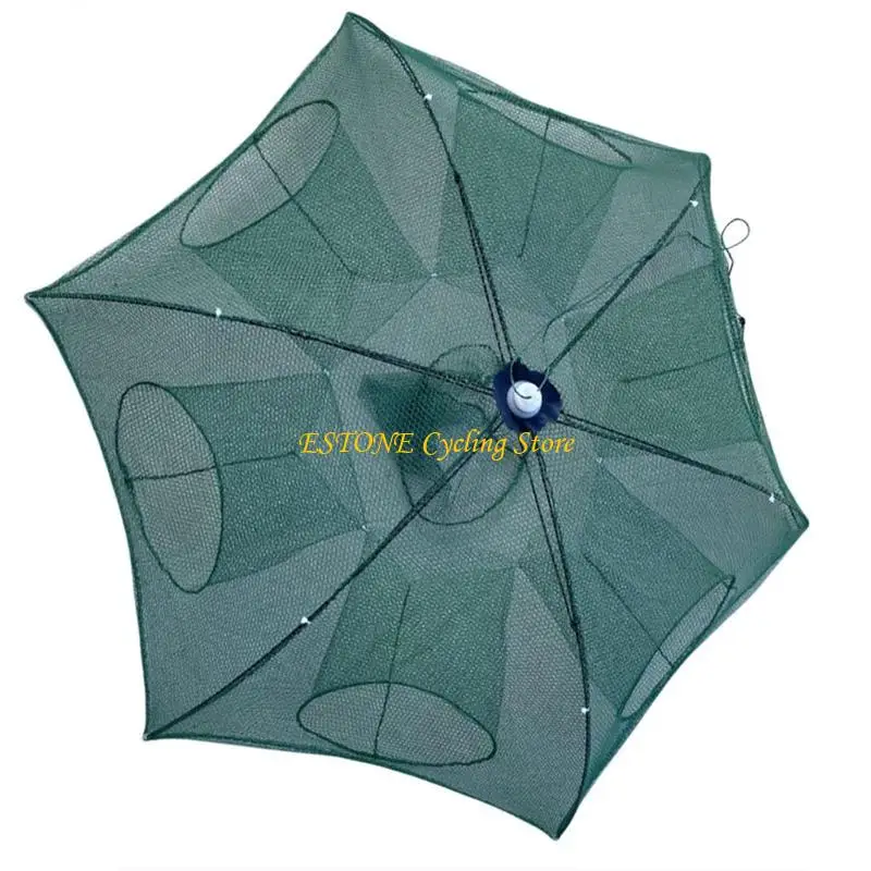 83CB 피시 트랩 랍스터 새우 잡기용 접이식 트랩 캐스트 네트 케이지