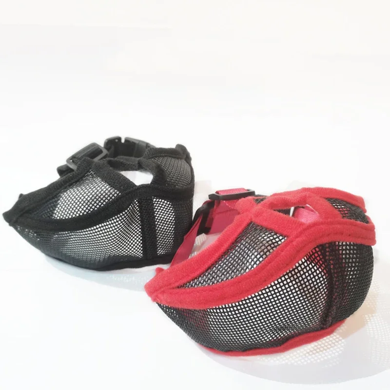 Pet Dog Muzzles Adjustable French Bulldog Muzzle Dog Mouth Mask Breathable Muzzle for Anti Stop Barking Supplies Prevent Biting dog muzzle