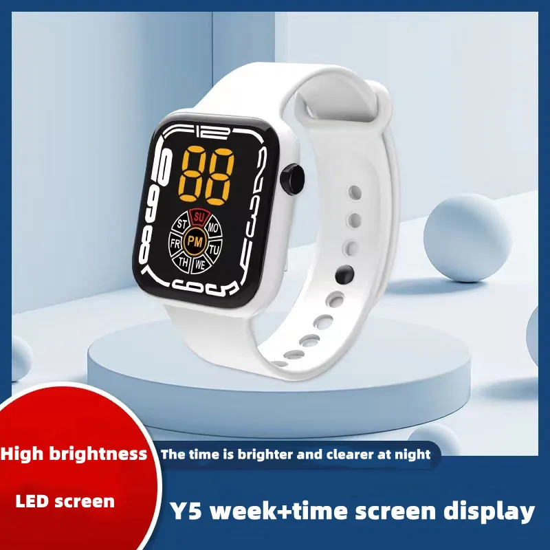 Child Electronic Wristwatch LED Digital Watch Kids Sports Waterproof Watches Boy Girl Electronic Children's Watch birthday gifts