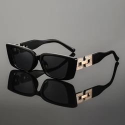 Men's Stylish Square Frame Sunglasses with UV400 Protection (Black)