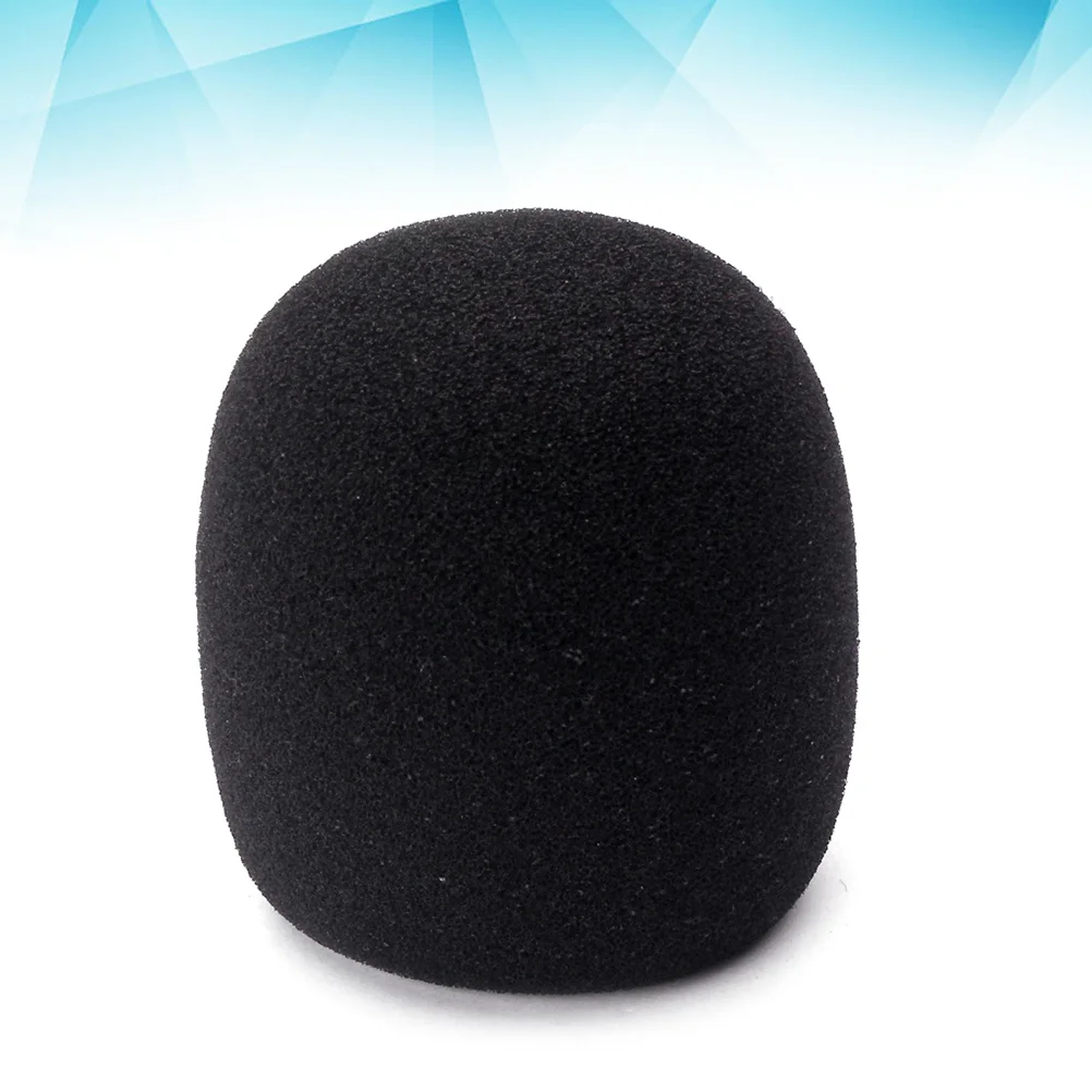 

36mm Microphone Cover Professional Thicken Studio Windscreen Protective Shield Sponge Microphone (Black) Dj accessories