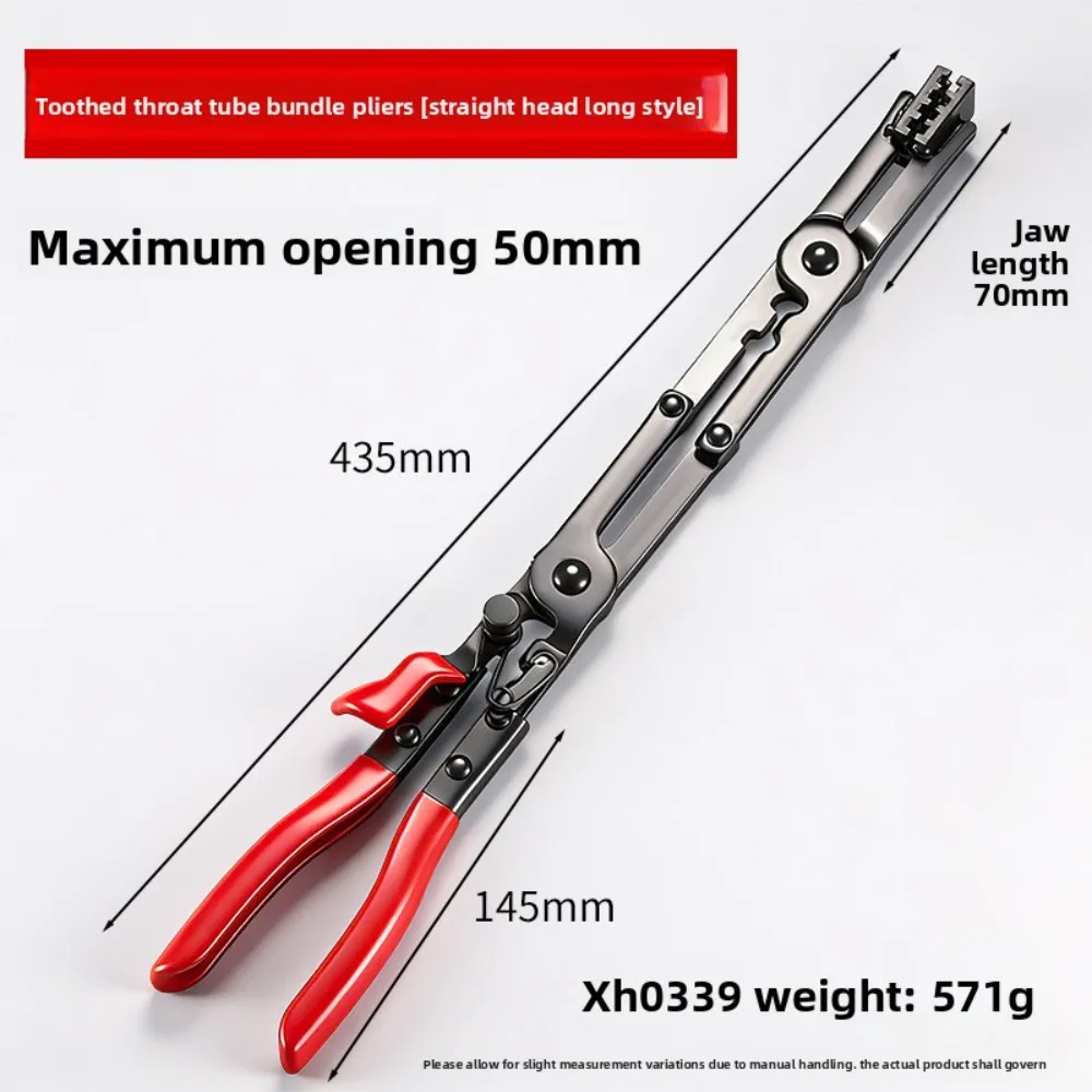 Wire Long Reach Hose Clamp Pliers Set Fuel Oil Water Hose Auto Tools Clamp Pliers Fuel Oil & Water Hoses