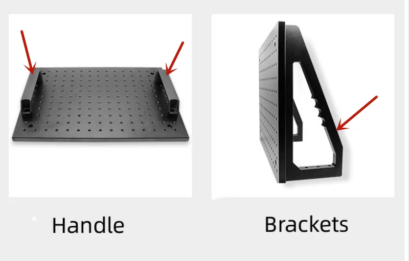 Optical Flat Plate Optical Platform Honeycomb Breadboard Experimental Fixed Plate Porous Aluminum Plate Optical Substrates