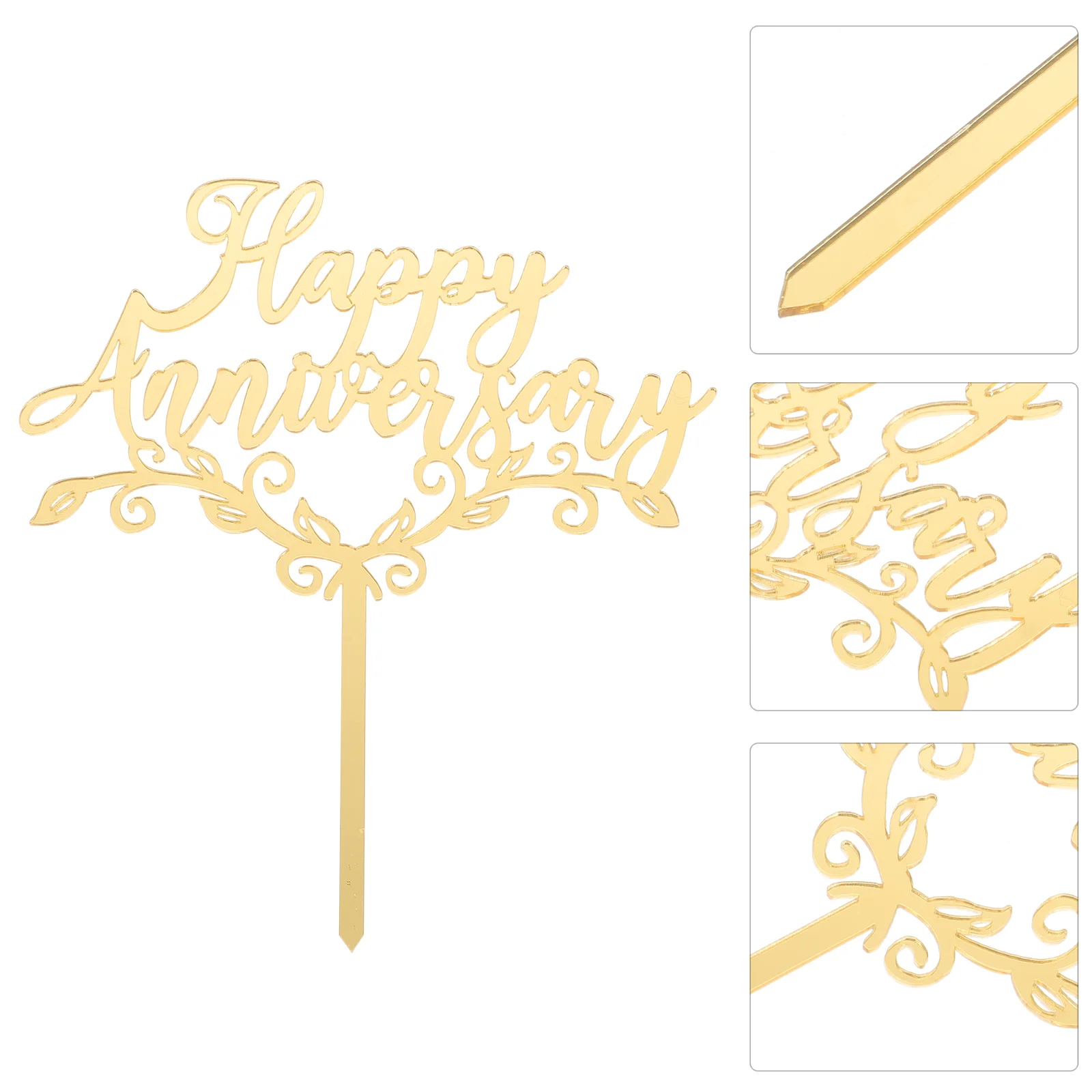 

Cake Ornaments Decorating Supplies Toppers Decoration Wedding Memorial Cupcakes