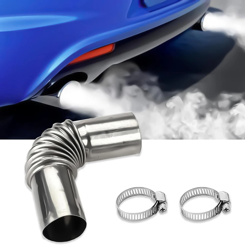 Universal Exhaust Pipe Tube Elbow Connector Set for Diesel Heater Systems