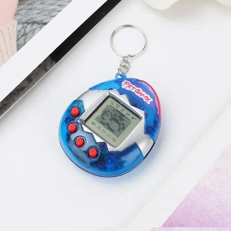 3Pcs Transparent Electronic Pets 90S Nostalgic 168 Pets In One Virtual Cyber Digital Pet Toys Pixel Funny Play Toys