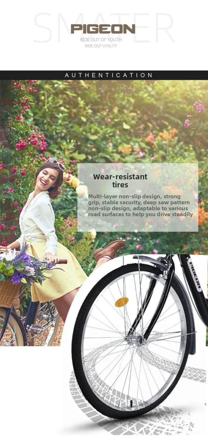 Bicicleta Adulto Wome n's Light Male Comm uter Estudiante Lady Work Bike