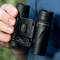 100x22 Mini Portable Hd Binoculars 30000m Long Range Folding Bak4 Fmc Optics For Hunting Sports Outdoor Camping Travel 1