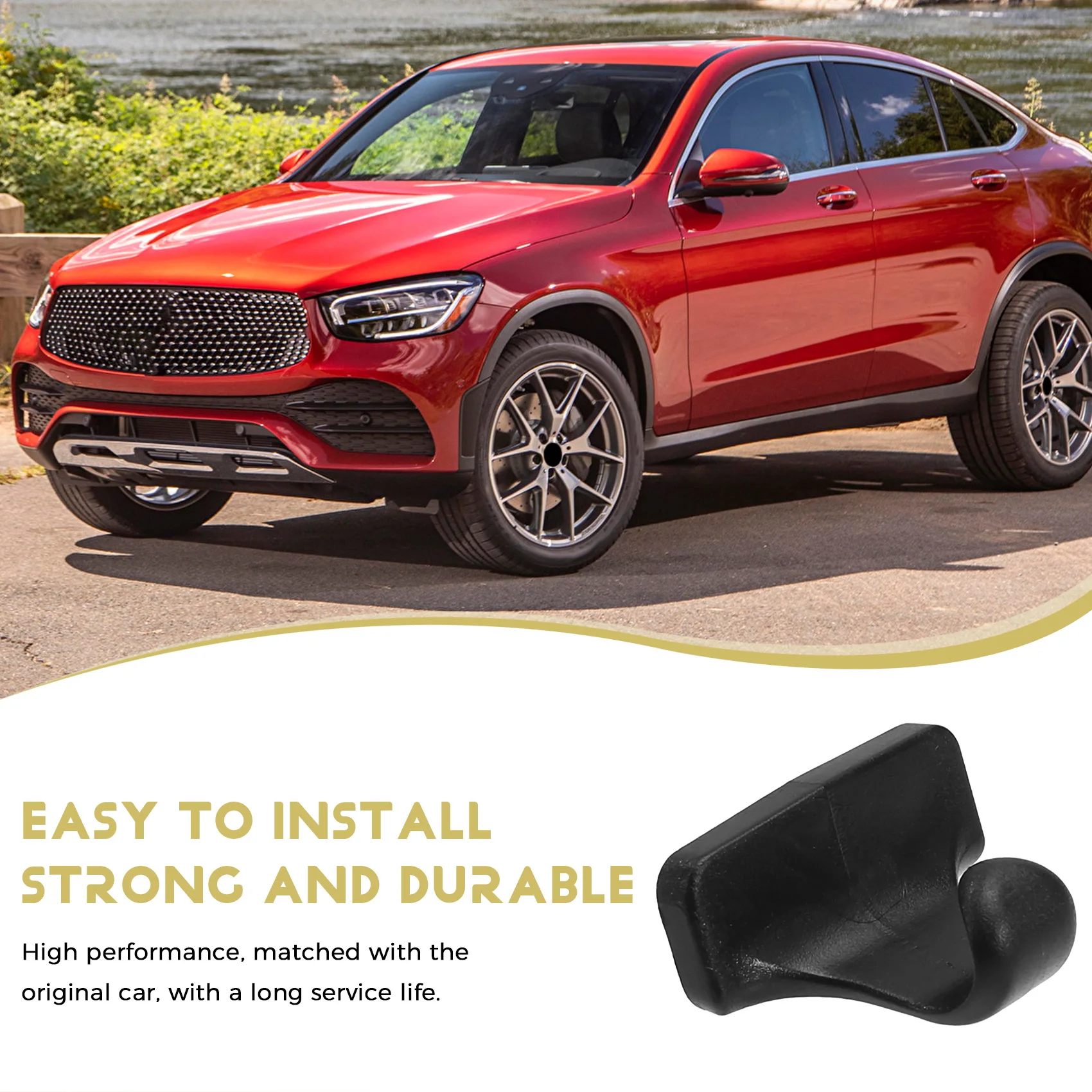 Sonnenschutzhaken Mercedes C-Klasse W205 - OEM A2058120014