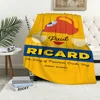 Warm Soft Plush Beer Nap R-Ricard Blankets Sofa rug for Living Room Office Bedroom Home Travel Fashion Kid Birthday Gift Flannel 1