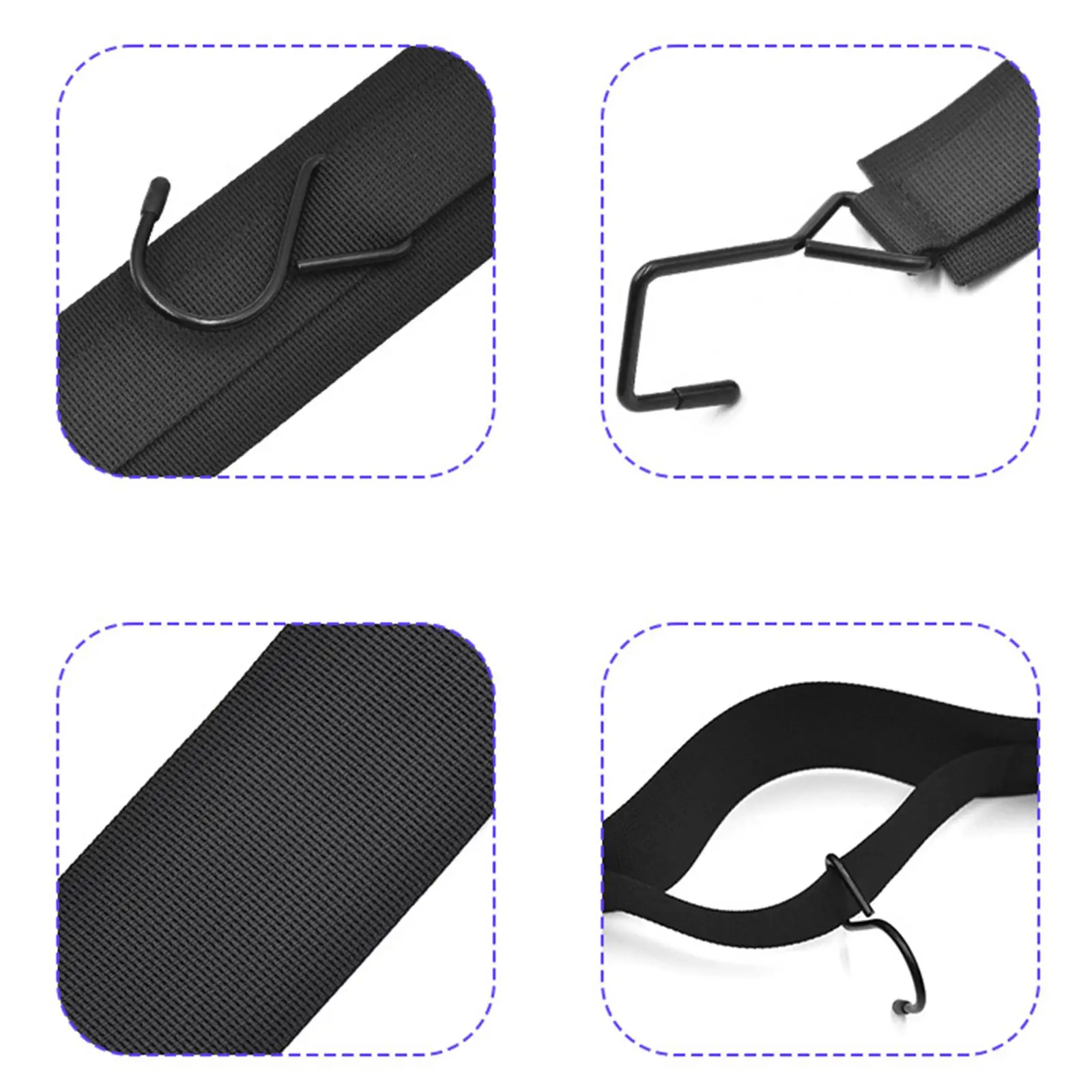 Hockey Equipment Drying Rack Hockey Gear Hanger Nylon Sturdy Convenient Gear Hanger Strap for Outdoor Travel Skating