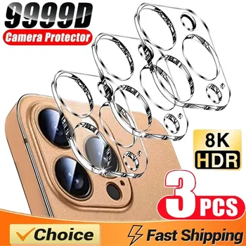 3Pcs Camera Lens Protector Glass For iPhone 15 14 13 11 12 16 Pro Max Camera Protective Glass Film For IPhone 13 Mini 15 16 Plus 1