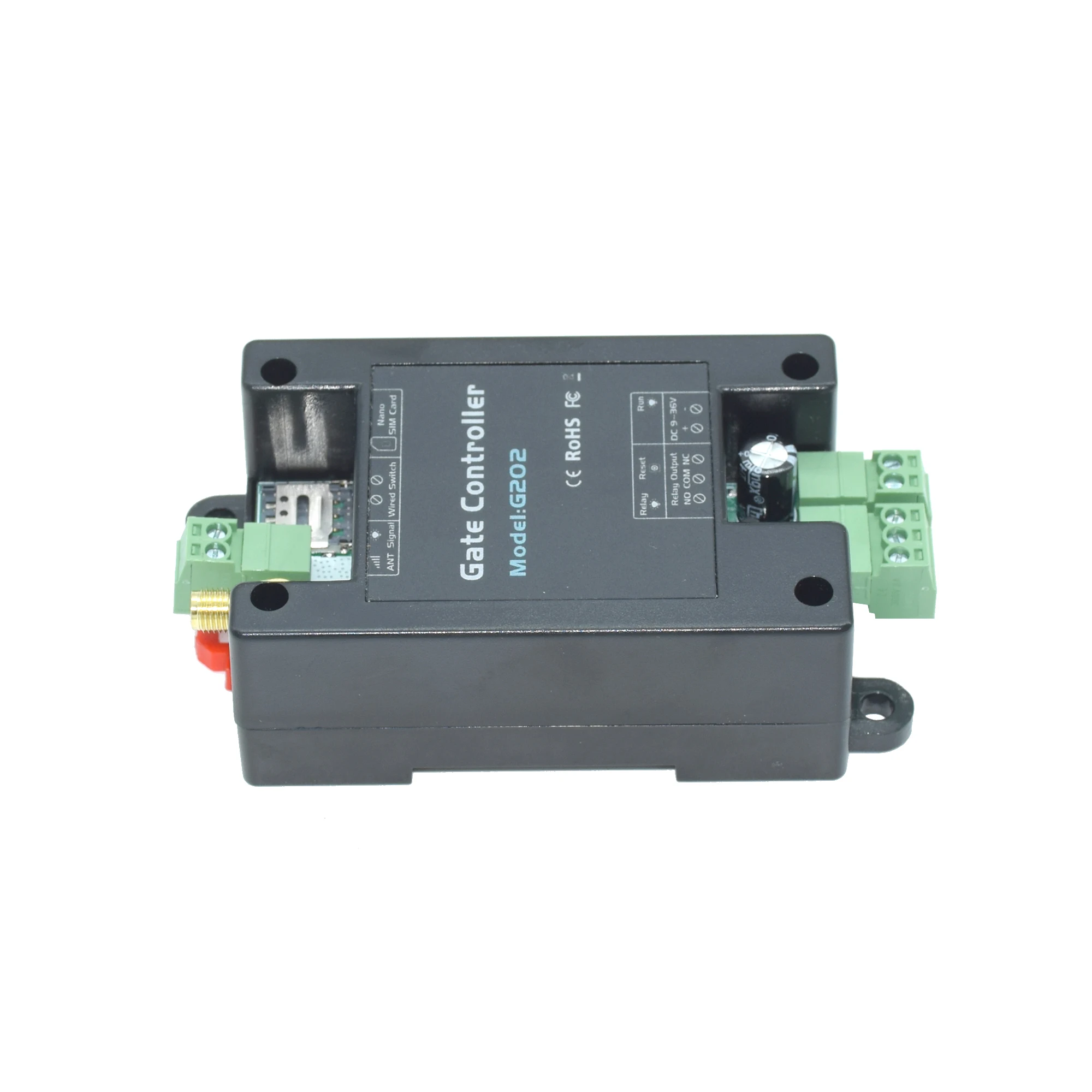 GSM 4G SMS 원격 제어 게이트 오프너 G202 슬라이딩 스윙 차고 게이트 오프너용 단일 릴레이 ON/OFF 스위치