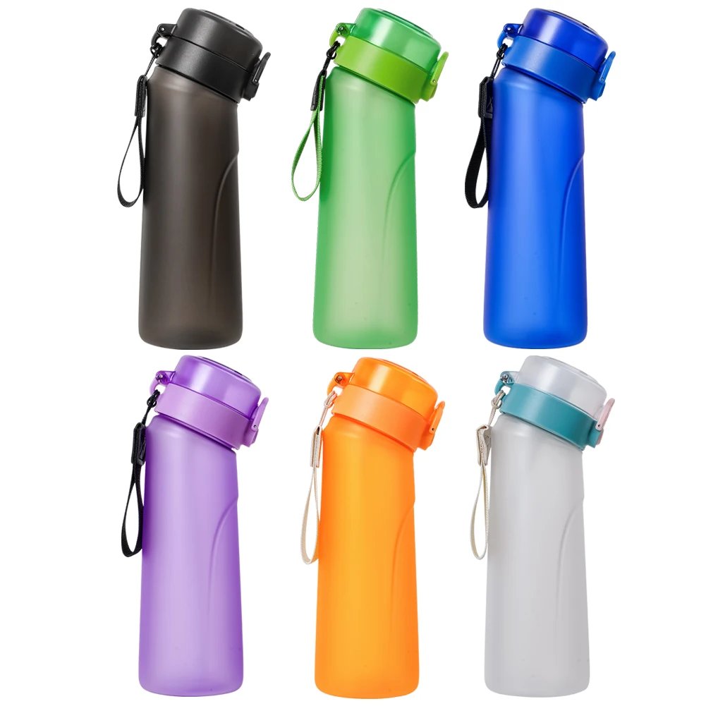 Air Up Water Bottle With Flavor Pods,650ml Flavouring Water Bottle With 1  Flavor Pods Included, Flip Lid, Carry Strap, Leakproof - Water Bottles -  AliExpress