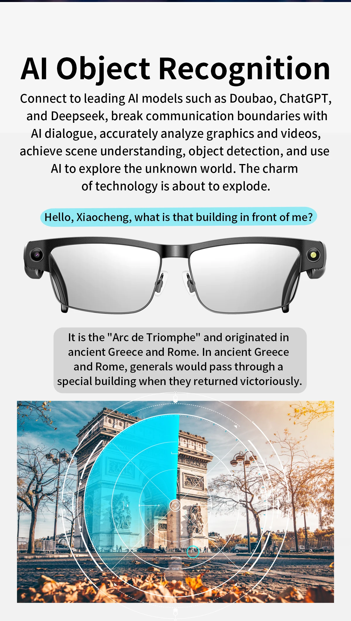 Smart Glasses With Ai Voice Assistant And Hd Video Camera_voghion.com