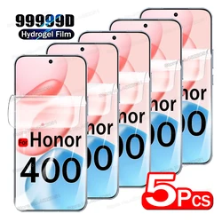 Slim Hydrogel Film Soft Screen Protector 5 - Pack - HONOR 400 Pro (Ultra Thin Clear)