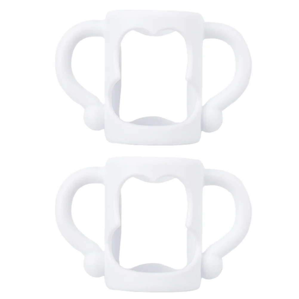 

2pcs Baby Milking Feeding Bottle Handle Silicone Handle for Feeding Bottle