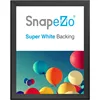 SnapeZo Poster Frame 36x48 Inches, Black 1.7 Inch Aluminum Profile, Front-Loading Snap Frame, Wall Mounting, Wide Series 1