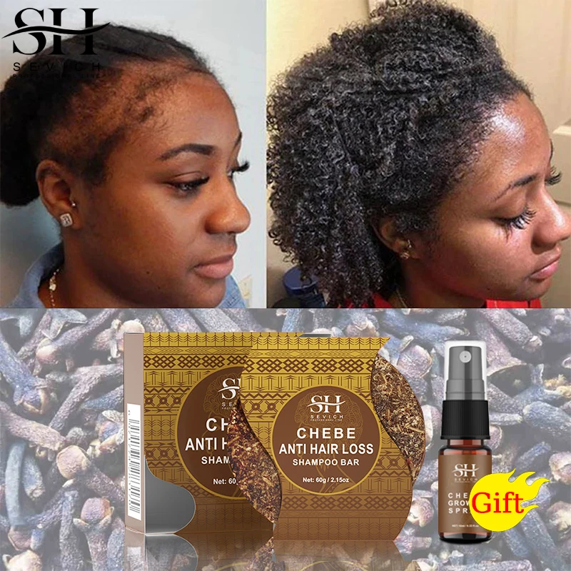 

Africa Chad Chebe Shampoo Bar 100% Natural 2 Month Super Fast Hair Growth Shampoo Soap Anti-Hair Loss Hair Regrowth Product 2023