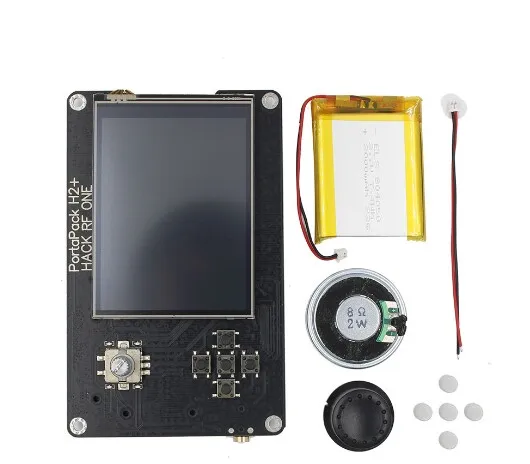 Hackrf OneH2 모니터, Portapack H2 제어 보드, H2 알루미늄 합금 보호 케이스