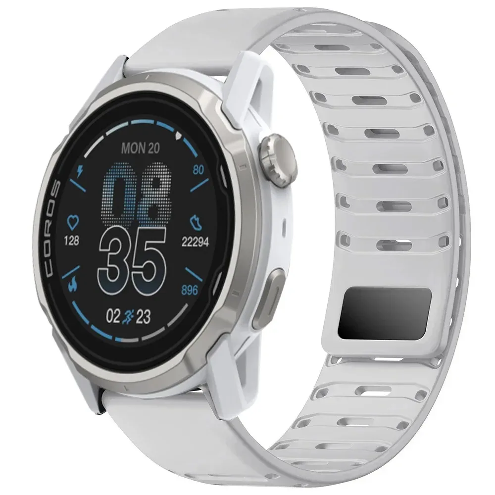 22mm Magnetic Silicone Breathable Watch Strap