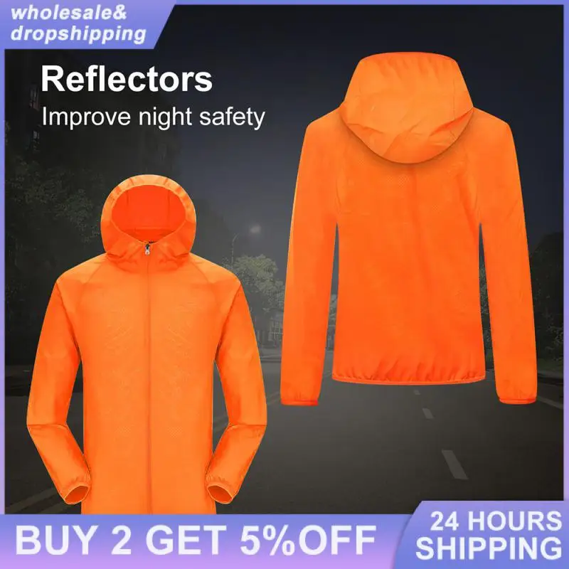 Cycling Jacket Cycling Clothes Ultra-Light Rainproof Windbreaker Breathable Waterproof Windproof Protective Coat For Outdoor Cycling Jackets