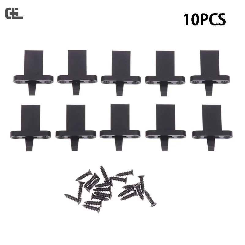 

10pcs Servo Connector Bracket Mounting Connector For RC Airplane Model Connector Holder