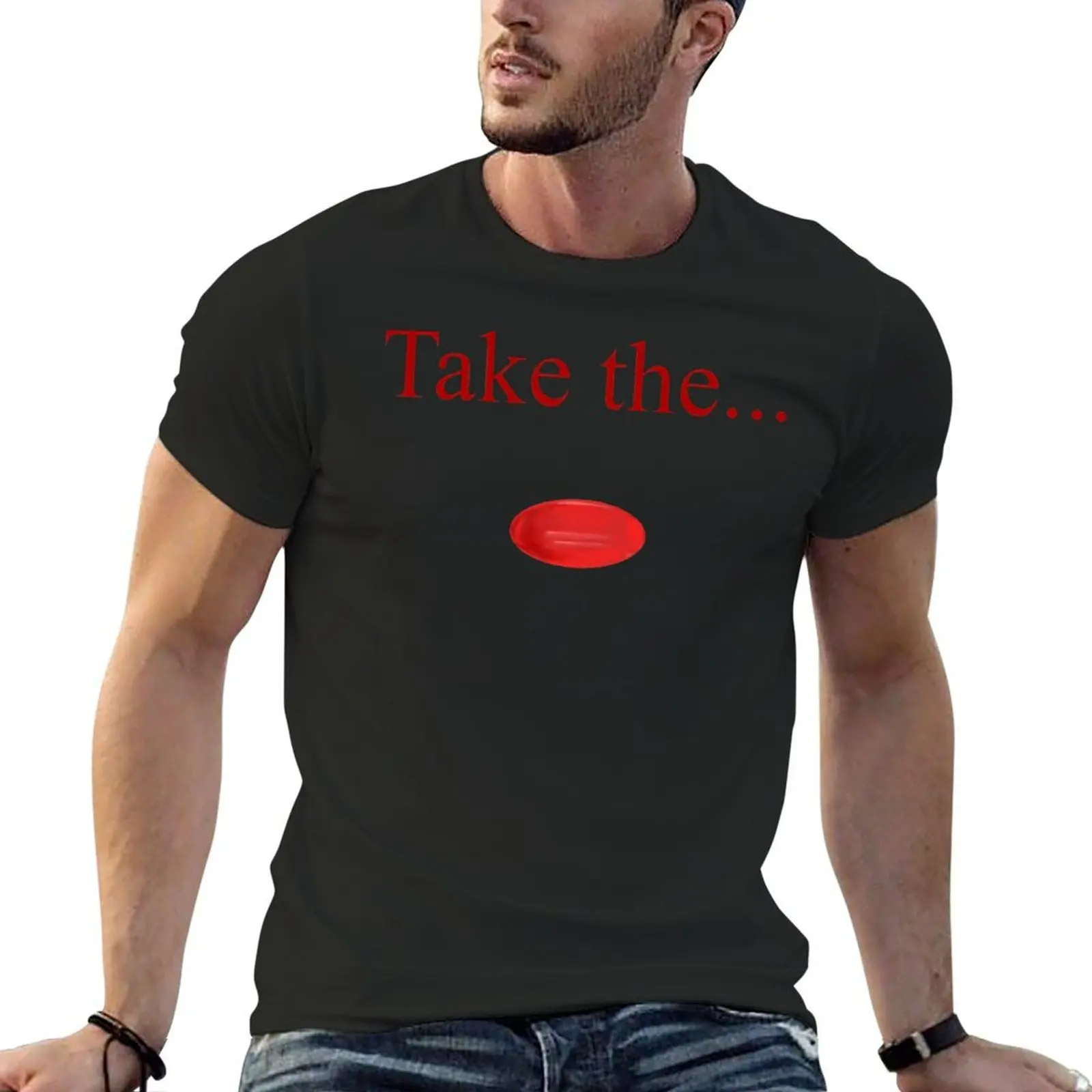 

Take The Red Pill Essential for Sale T-shirt Crewneck Movement Top Tee Top Quality Leisure Humor Graphic Eur Size