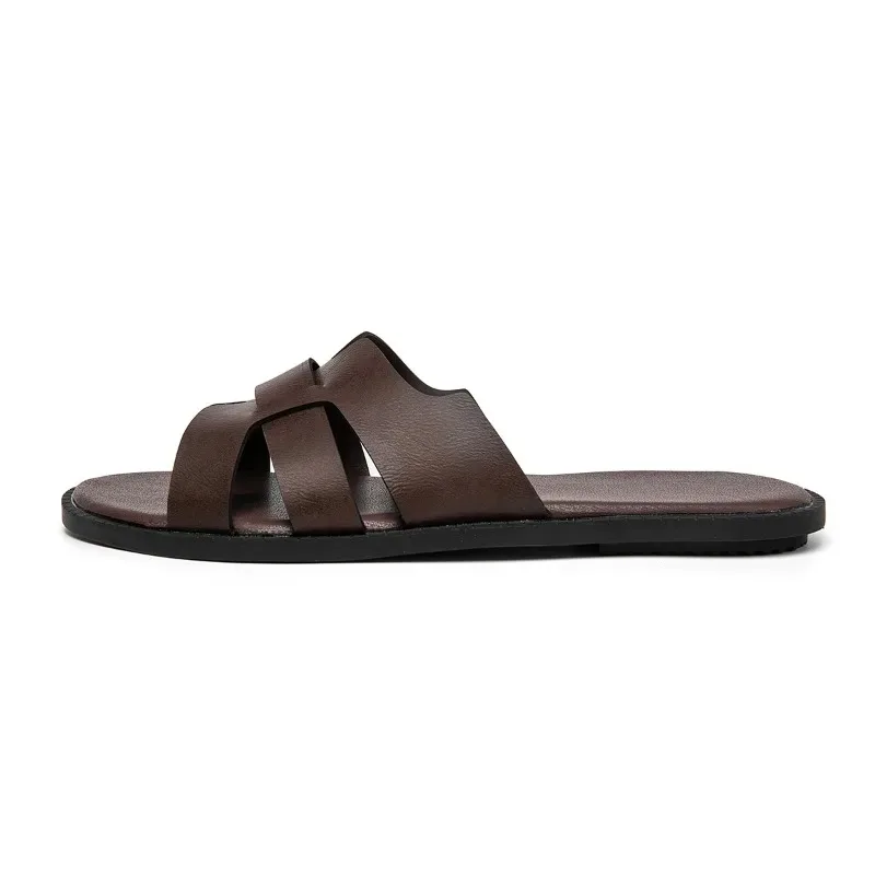 Men's slippers are suitable for daily home bathroom outdoor leisure men's sandals new men's cool slippers