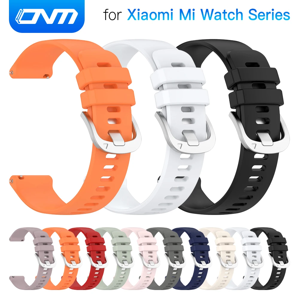 

22mm Strap for Xiaomi Mi Watch 2 Pro S3 S2 S1 Series Replacement Bracelet Strap for Xiaomi Color2 Color Wristband Accessories