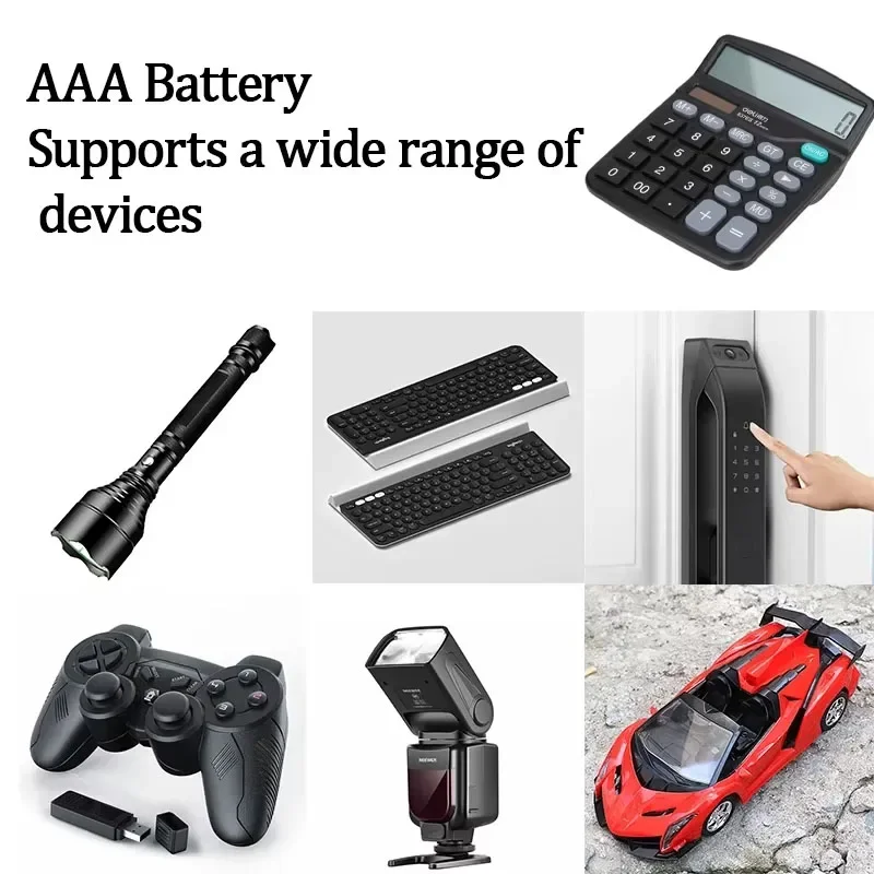1.5V AA+AAA Ni Mh Rechargeable Battery, AAA Alkaline 3800-3000Mah,For Flashlights, Toys, Clocks, MP3, Nickel Hydrogen Batteries 3