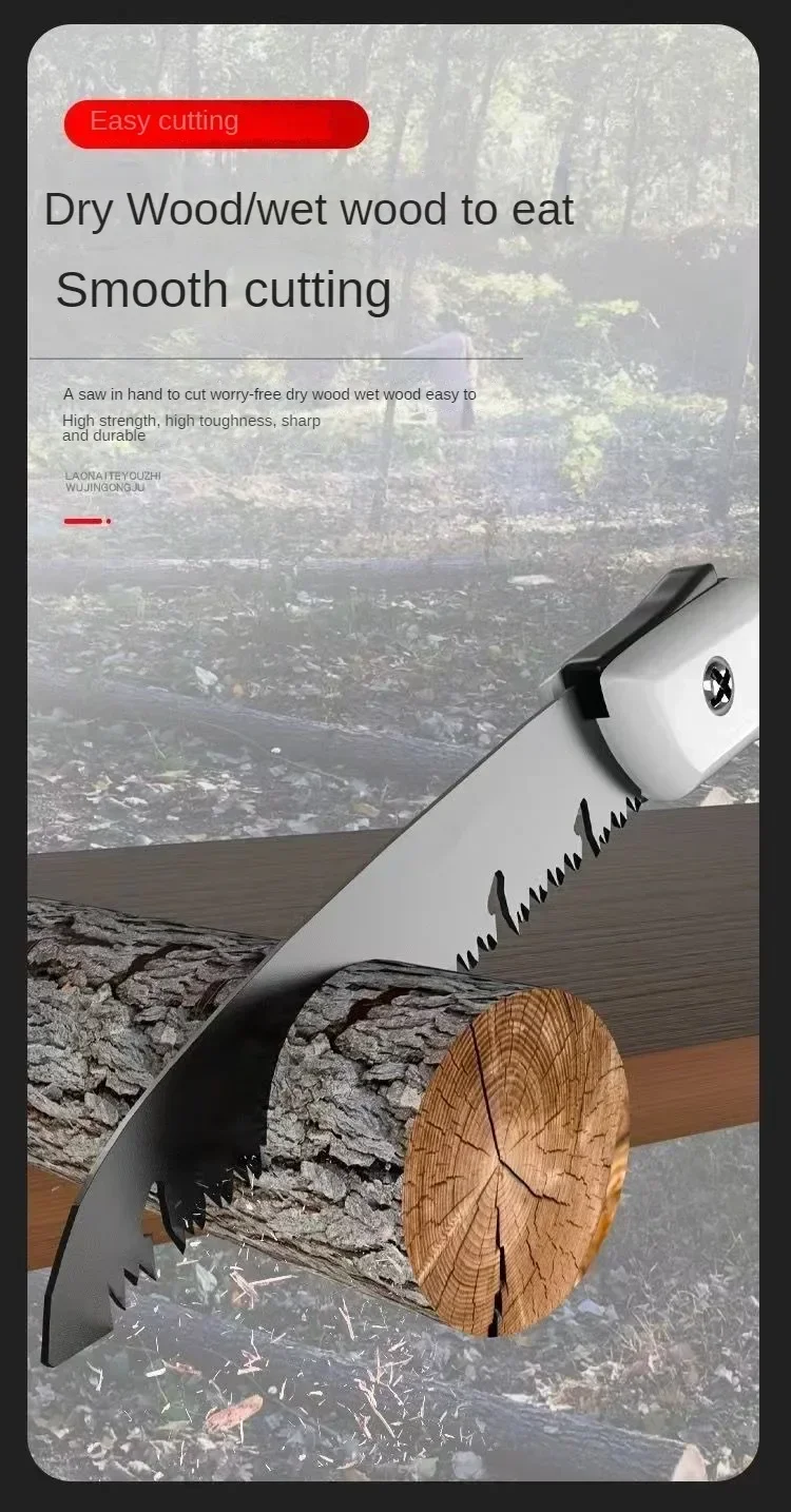 Description Picture 5 of itemGardening Portable Saw Secateurs Outdoor Logging Folding Hand Saw For the Garden Multifunctional Pruner Grip Tok Foldable Tools