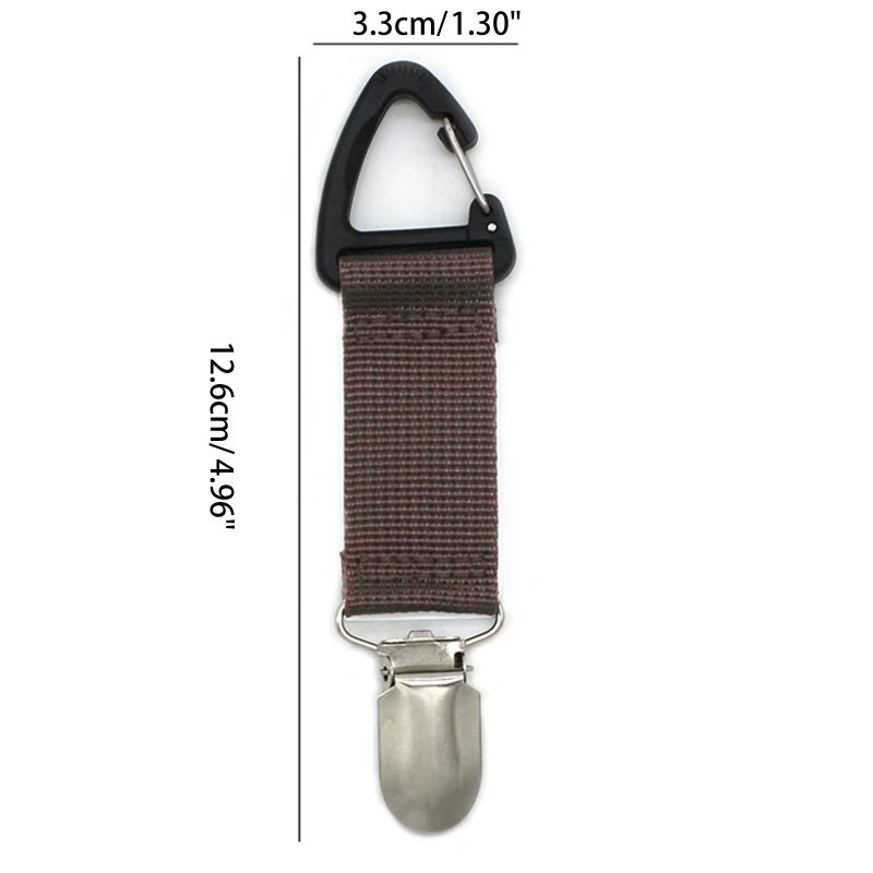 Hat Clip for Travel Traveling Hat Clips for Backpack Luggage Holding Cap on Bag