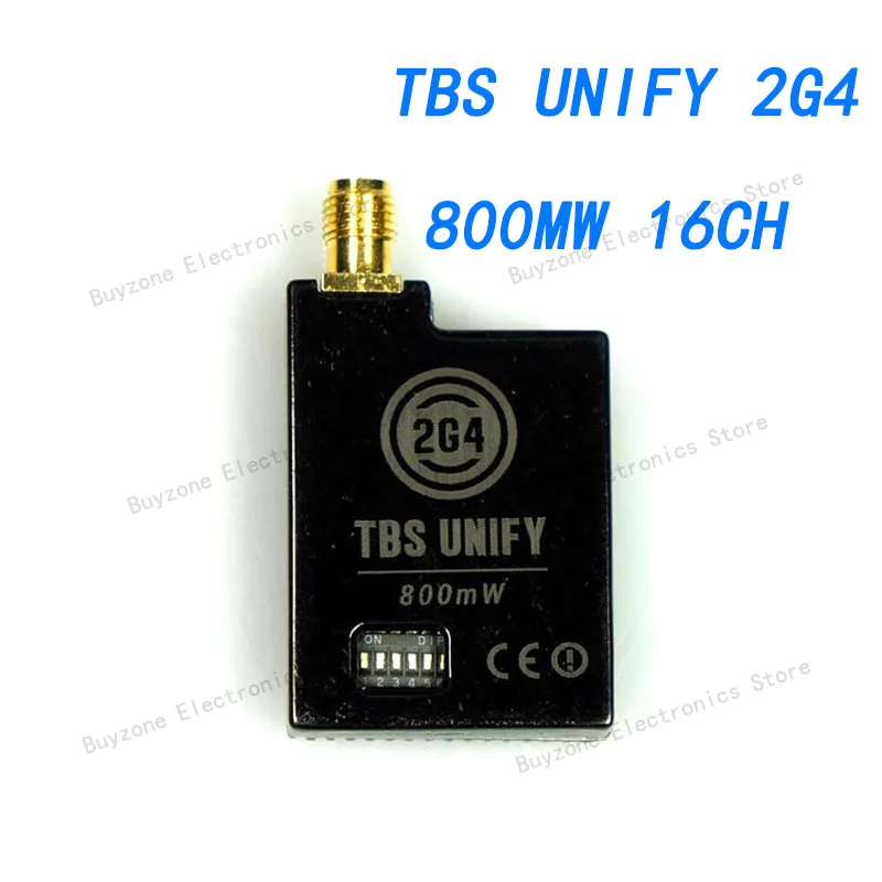 

Видеопередатчик TBS UNIFY 2G4 800MW 16CH Unify 800mW 2G4