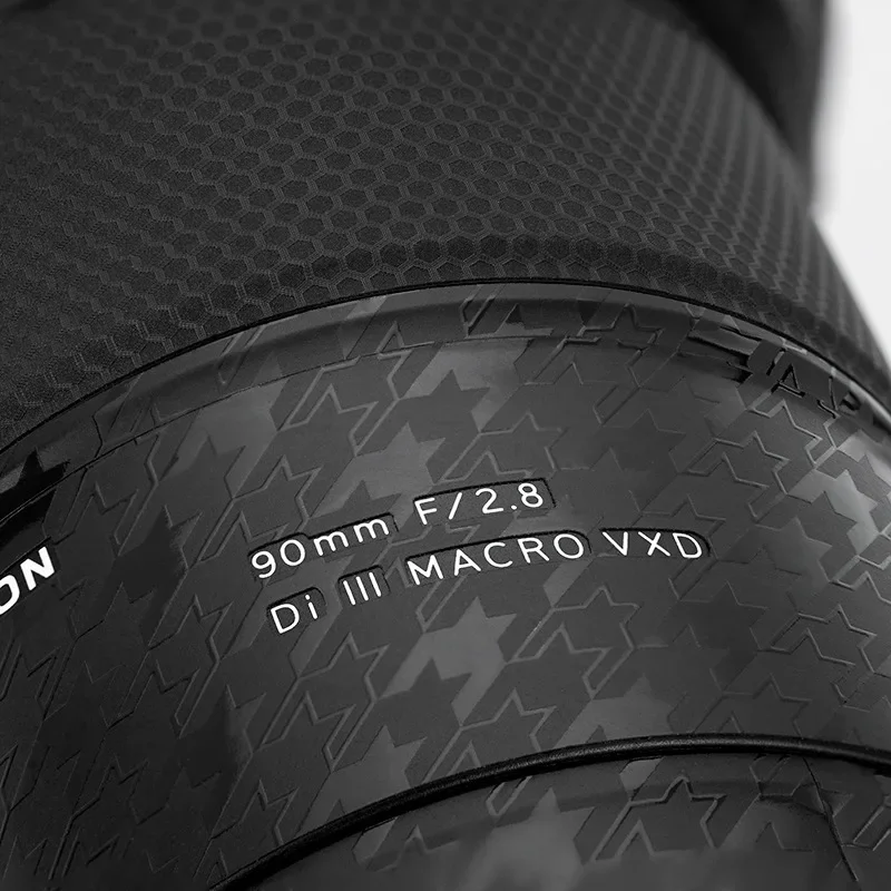타몬 90mm F2.8 데칼 스킨 카메라 렌즈 비닐 랩 필름 보호 코팅 (니콘 Z 마운트 90 2.8 F/2.8 용) 맞춤 스티커