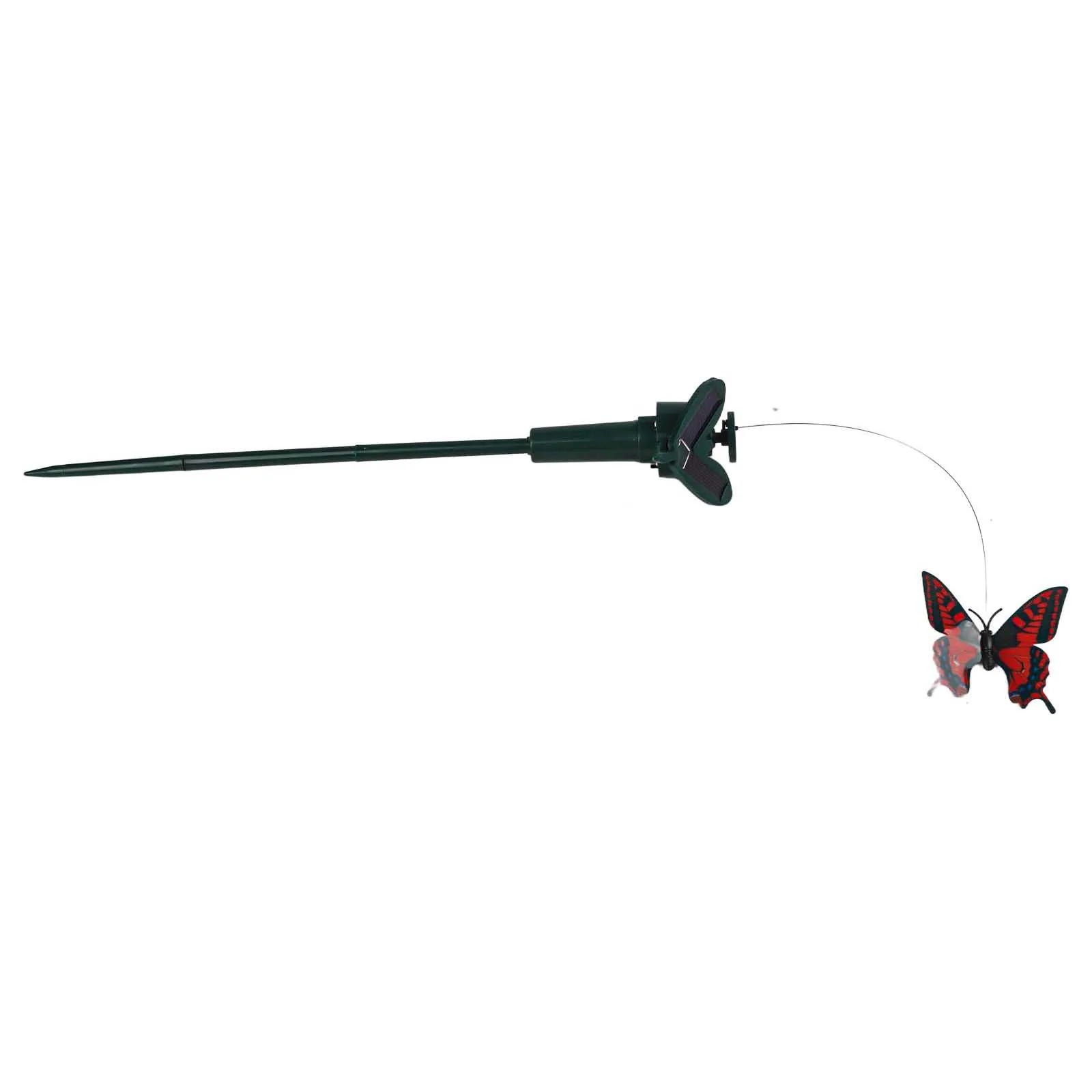 Solar-Powered Dancing Butterfly and Hummingbird Garden Decor