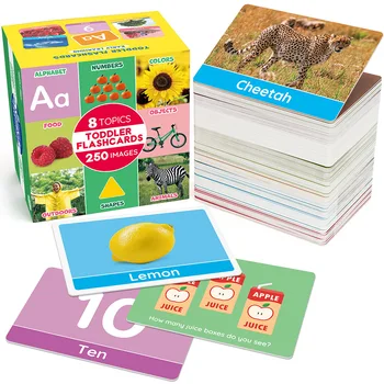 Toddler Double-Sided Flash Cards 1